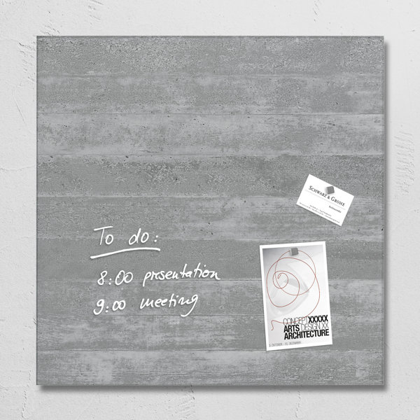 Sigel Glass Dry Erase Board & Reviews Wayfair